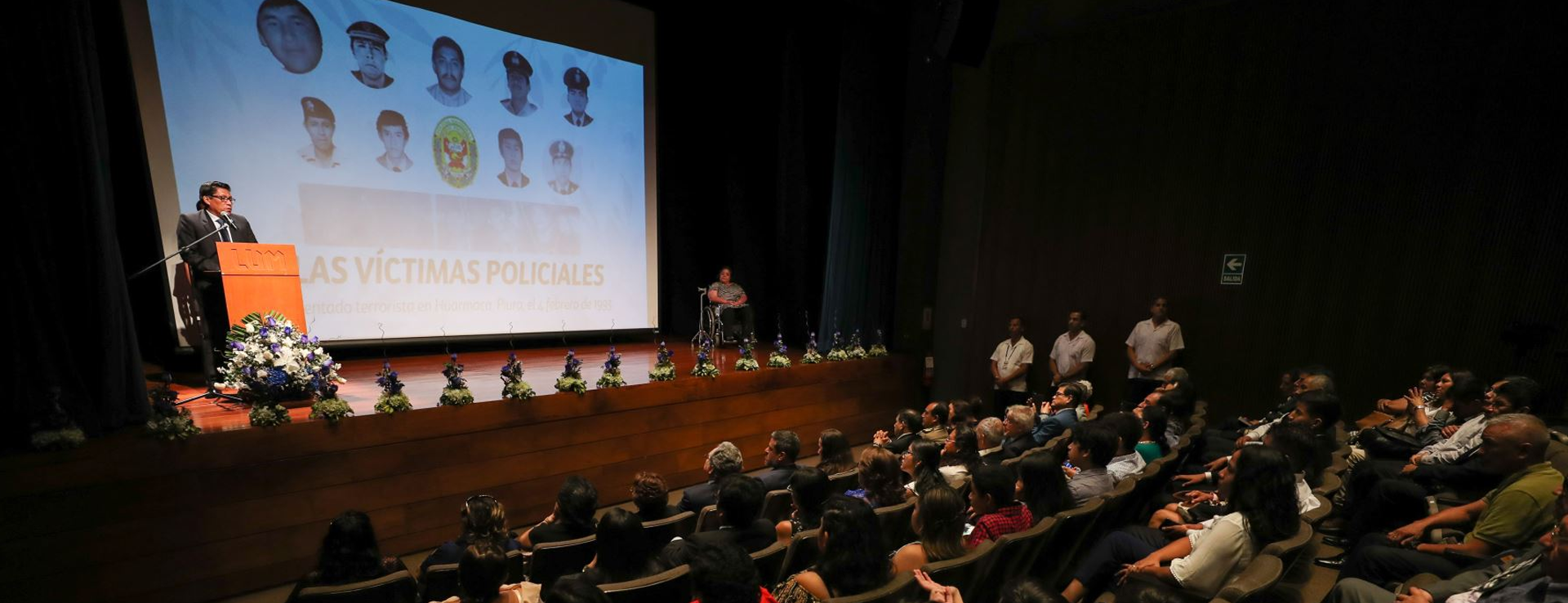 Reconocimiento a las víctimas policiales