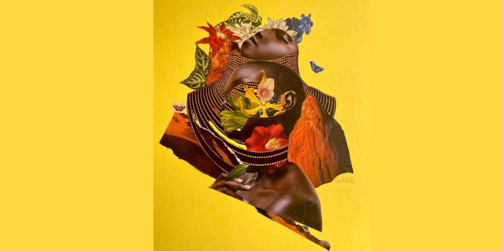 Conversatorio, collage, arte, técnica