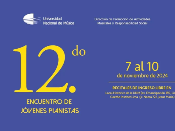 12º Encuentro de Jóvenes Pianistas