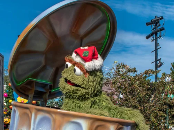 La navidad de Óscar el gruñón