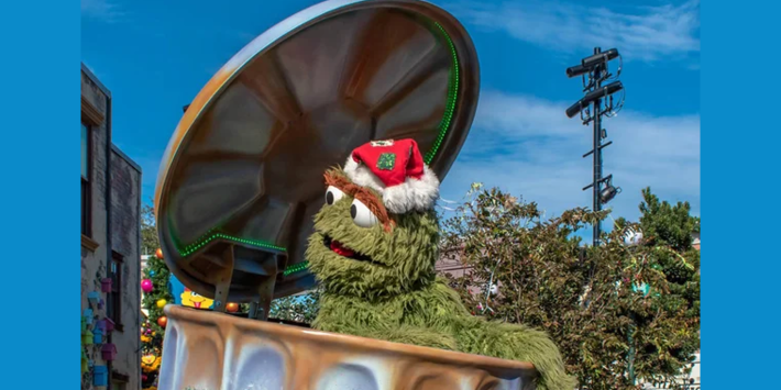 La navidad de Óscar el gruñón