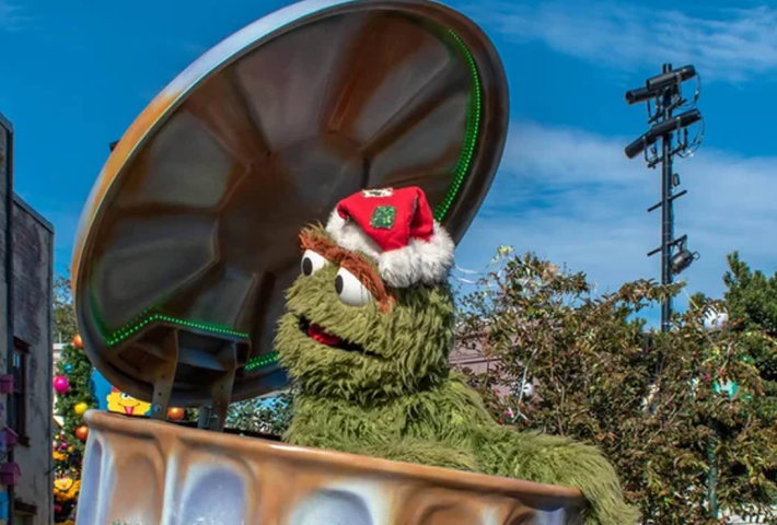 La navidad de Óscar el gruñón