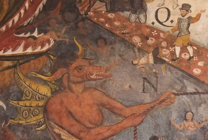 Pintura mural del sur andino