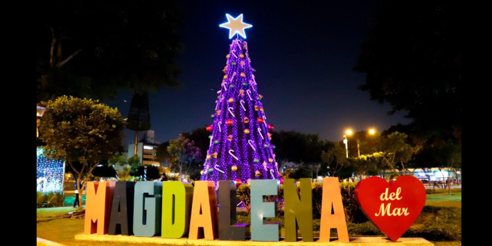 Encendido de árbol de navidad