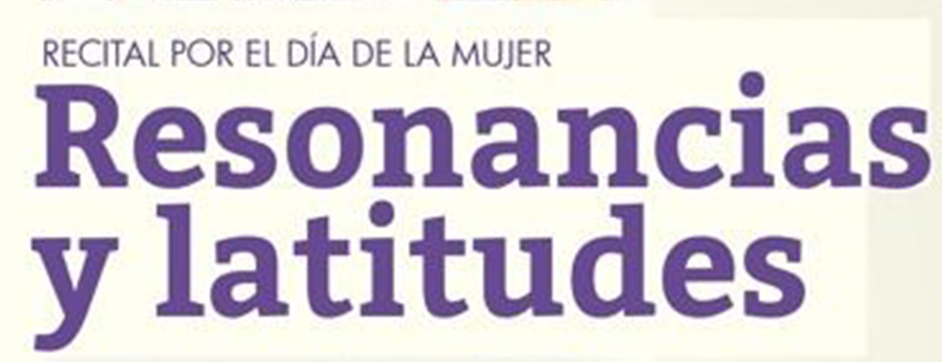 RESONANCIAS  Y LATITUDES
