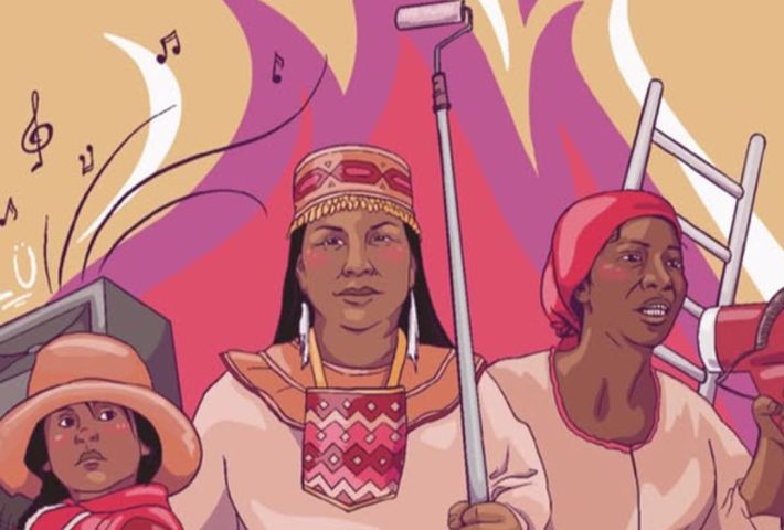 NOSOTRAS ESTAMOS EN LA CALLE