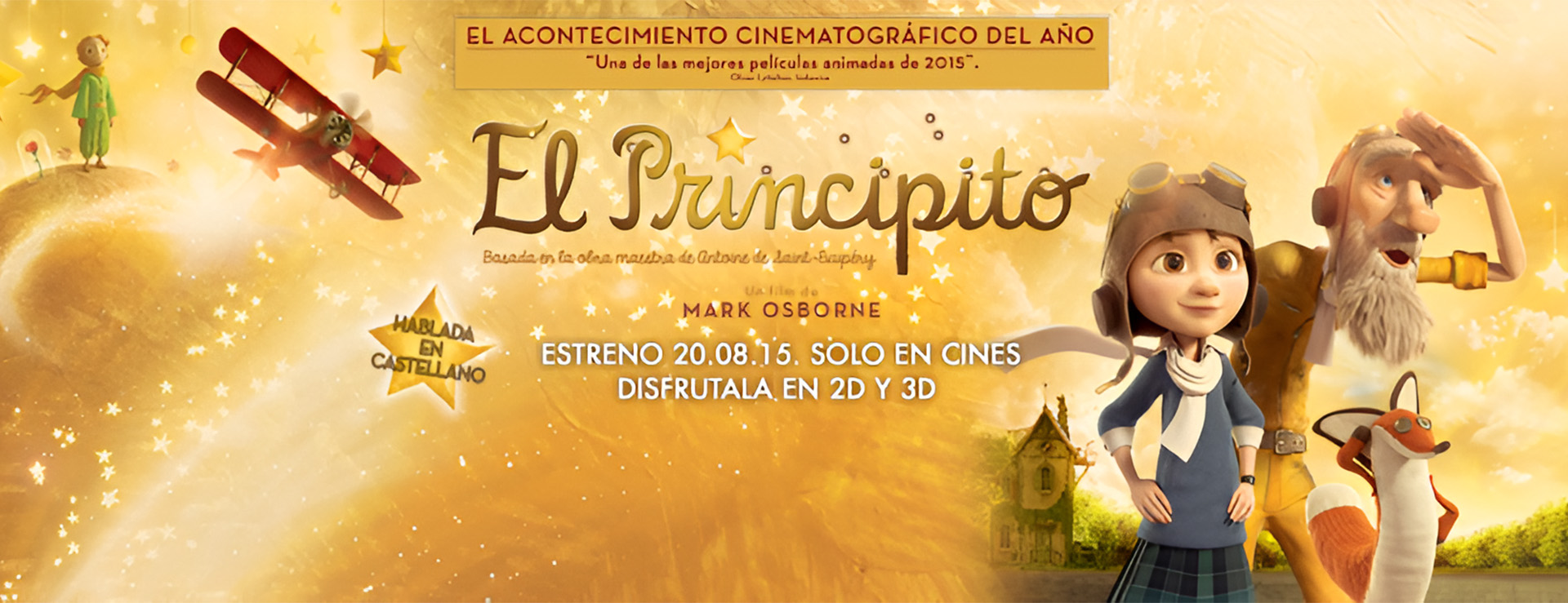 BIBLIOCINE: EL PRINCIPITO