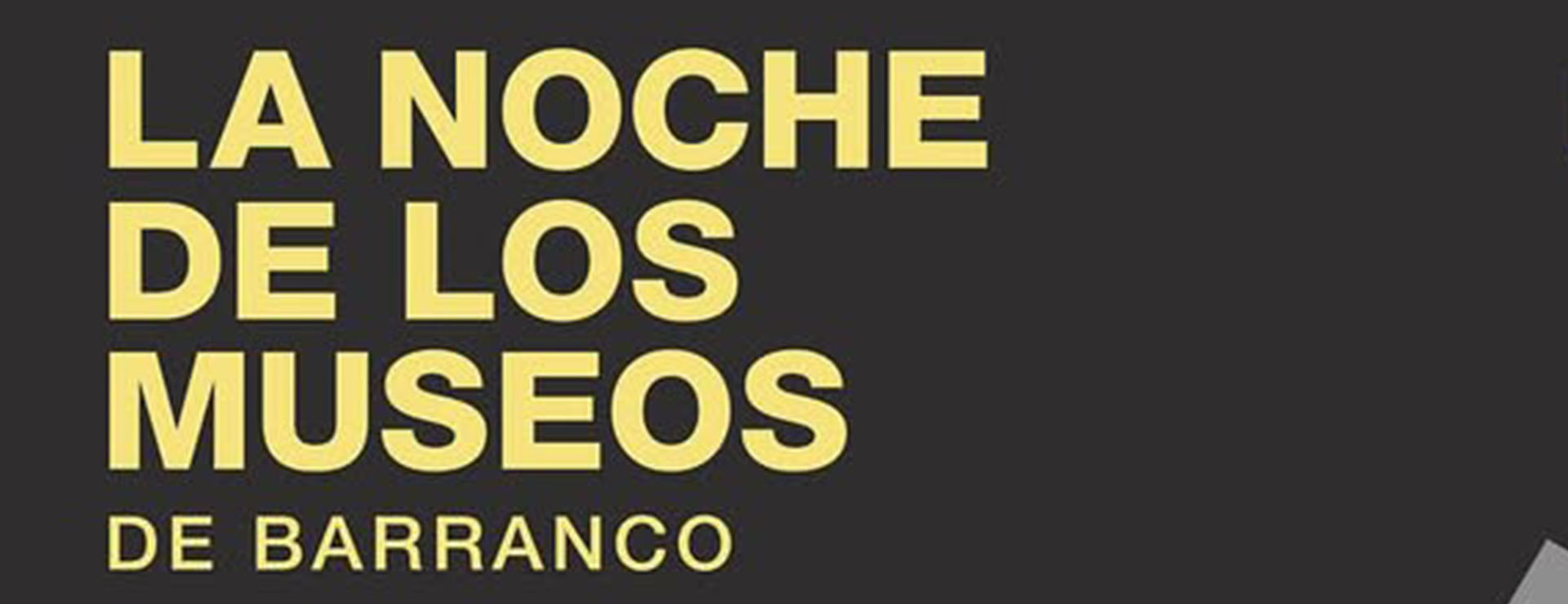 NOCHE DE LOS MUSEOS