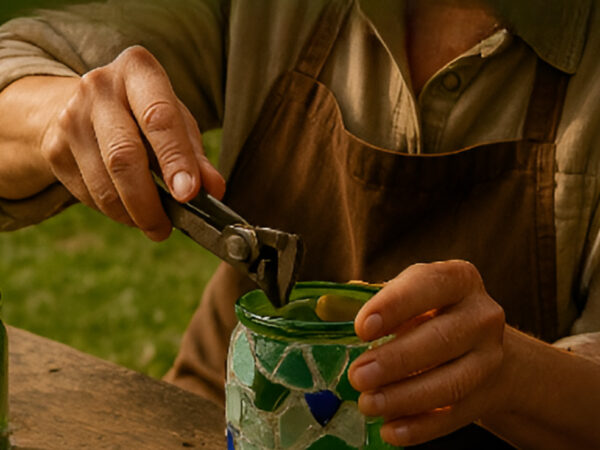 DECORA TU MACETA DE VIDRIO