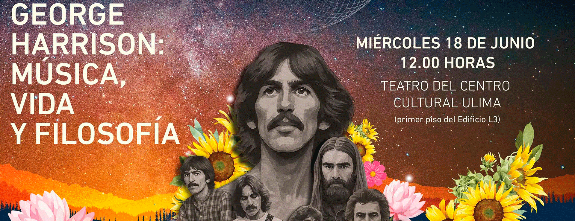 GEORGE HARRISON: MÚSICA, VIDA Y FILOSOFÍA