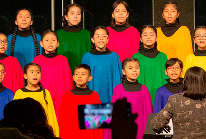 CONCIERTO DEL CORO NACIONAL DE NIÑOS DEL PERU