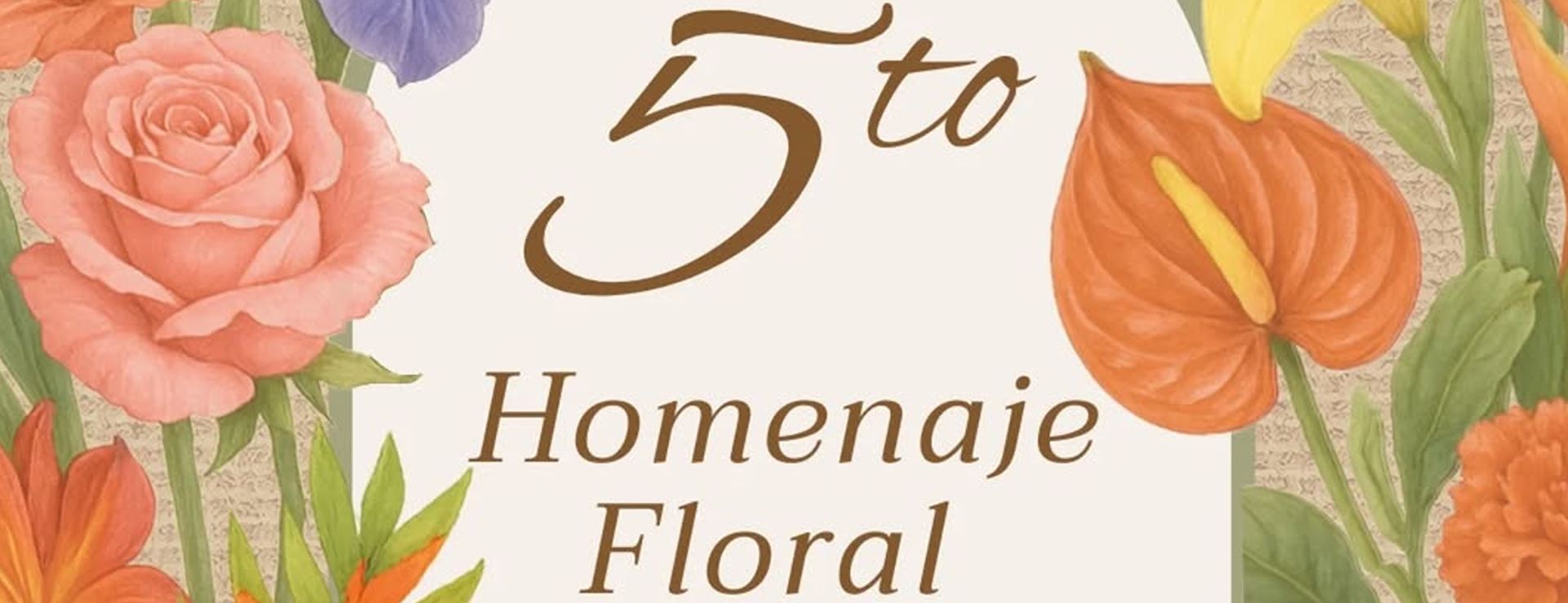 5TO HOMENAJE FLORAL AL PERÚ