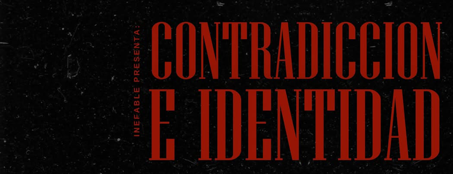 CONTRADICCIÓN E IDENTIDAD