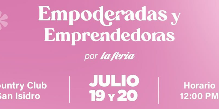 EMPODERADAS Y EMPRENDEDORAS