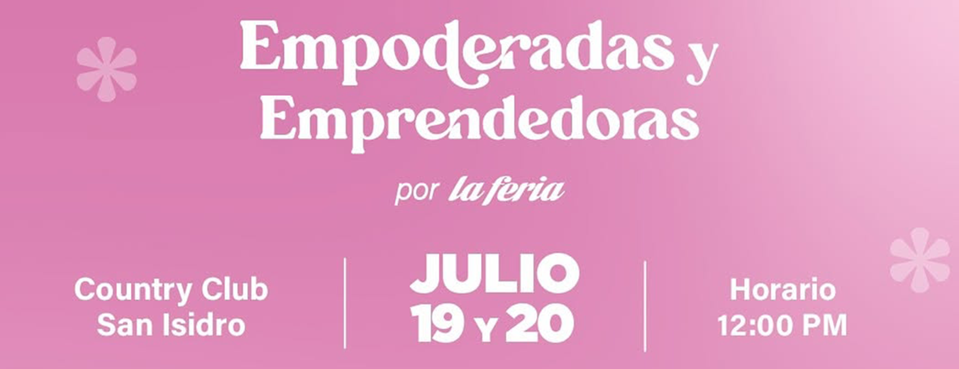 EMPODERADAS Y EMPRENDEDORAS