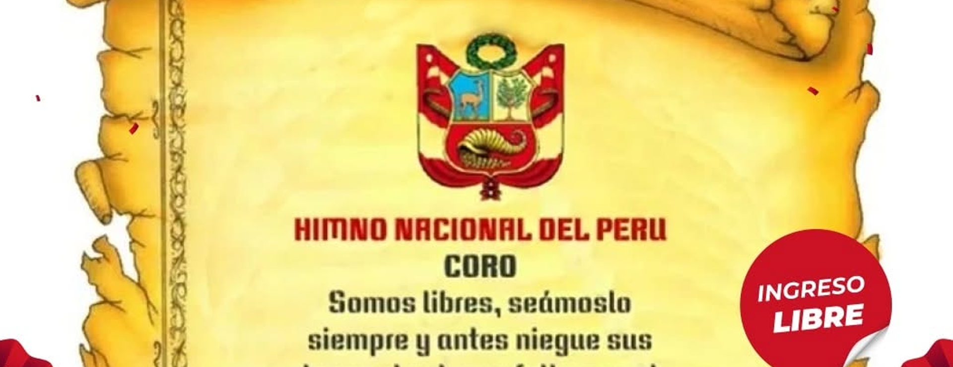 HISTORIA DEL HIMNO NACIONAL DEL PERÚ