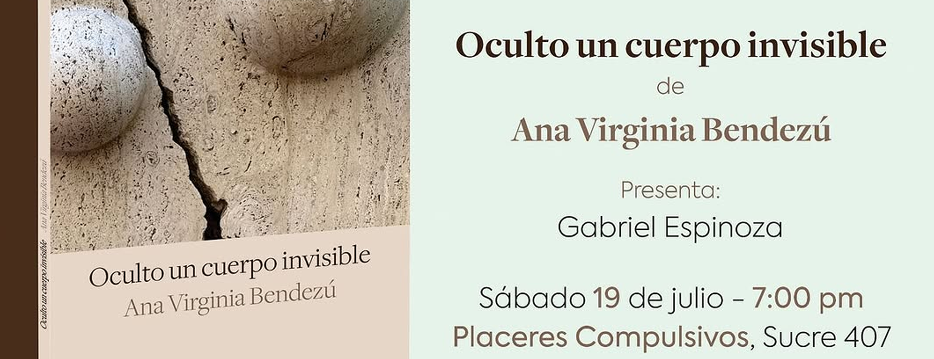 OCULTO UN CUERPO INVISIBLE