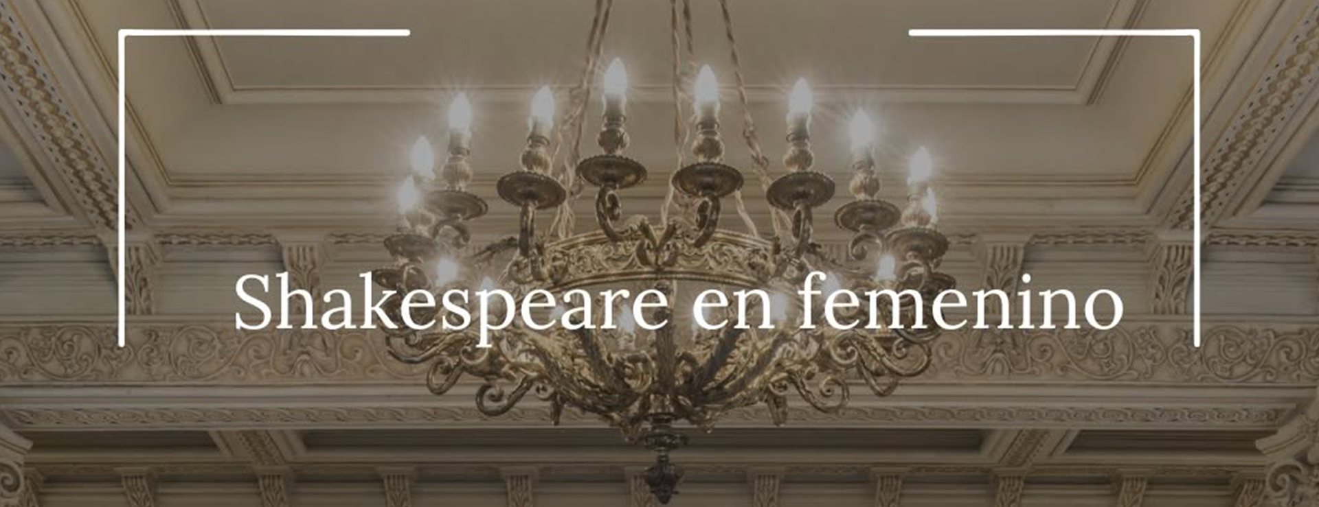 SHAKESPEARE EN FEMENINO.