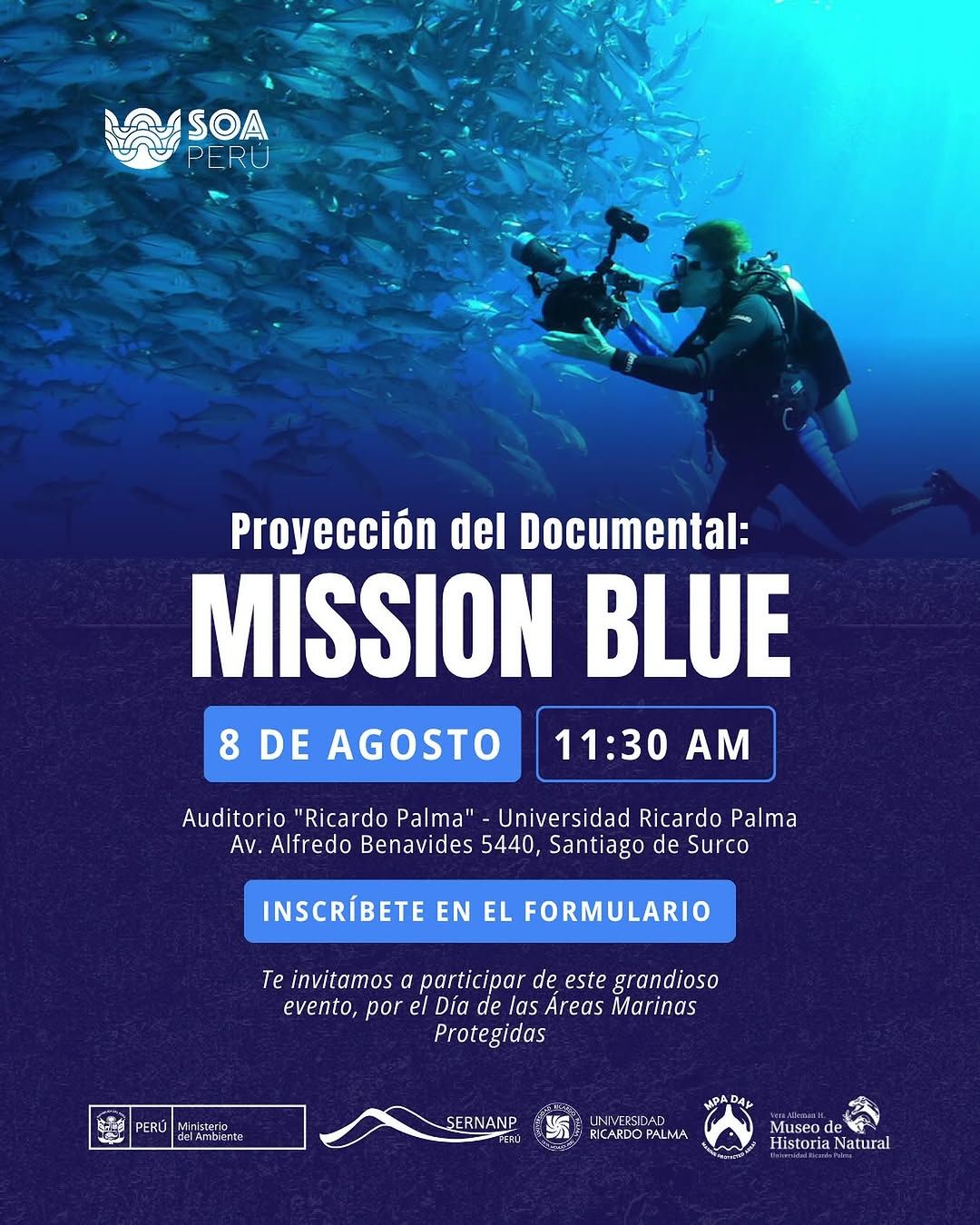 MISSION BLUE