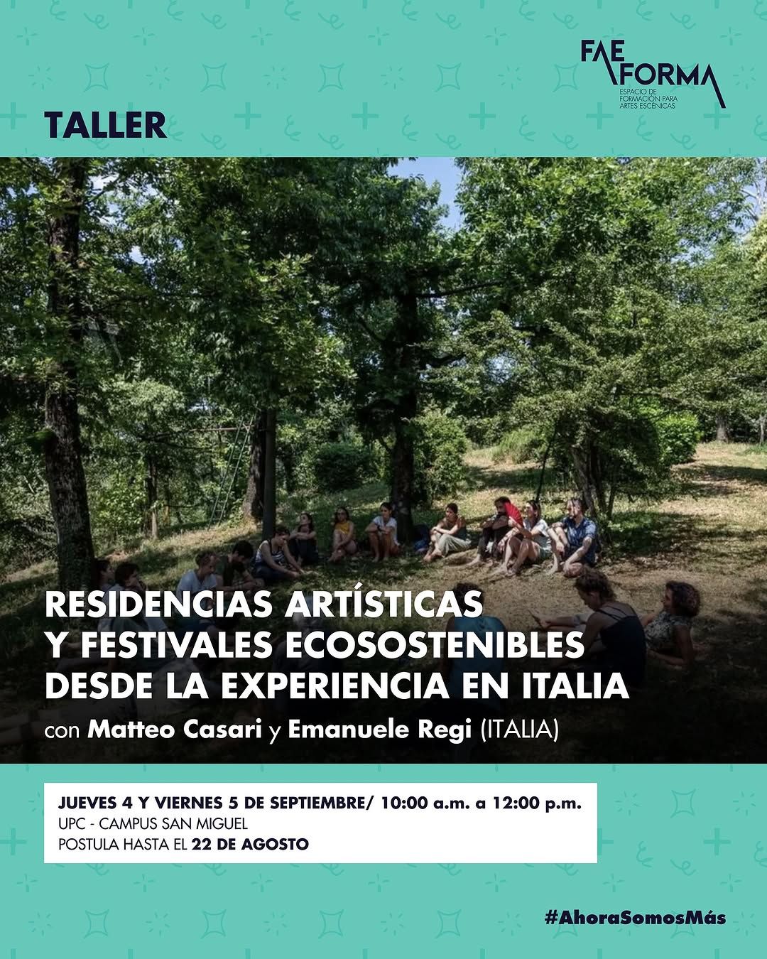 RESIDENCIAS ARTÍSTICAS