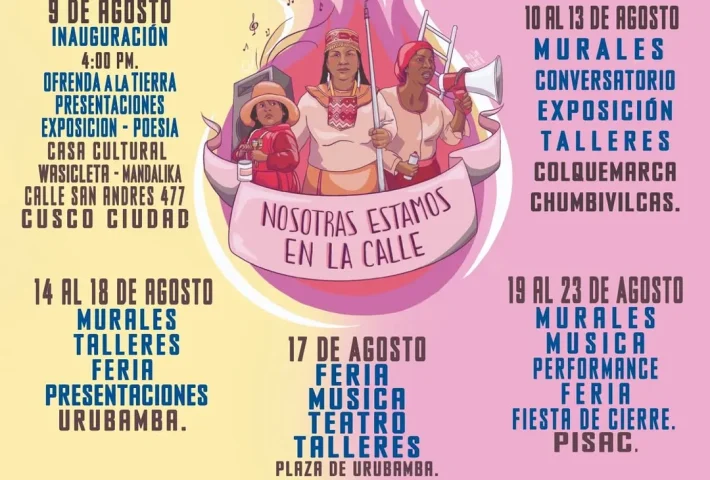 NOSOTRAS ESTAMOS EN LA CALLE