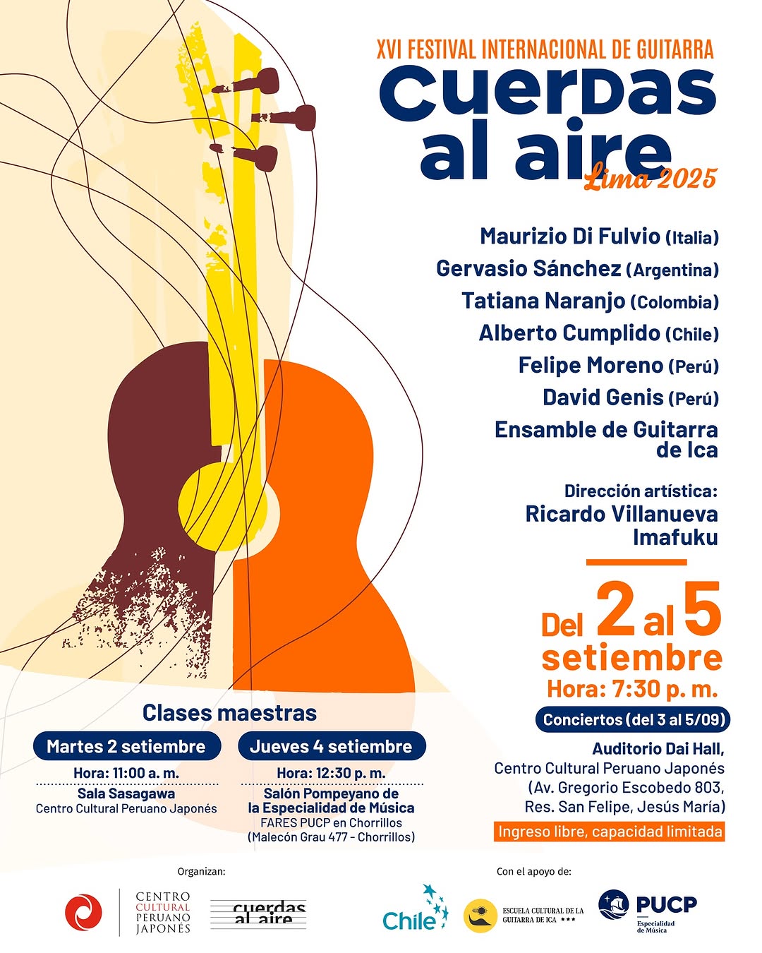 CUERDAS AL AIRE: CONCIERTOS