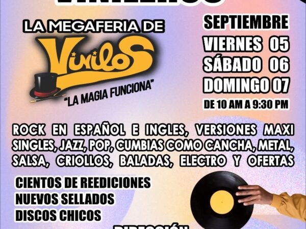 LA MEGA FERIA DE VINILOS