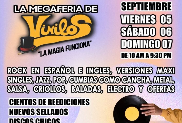 LA MEGA FERIA DE VINILOS