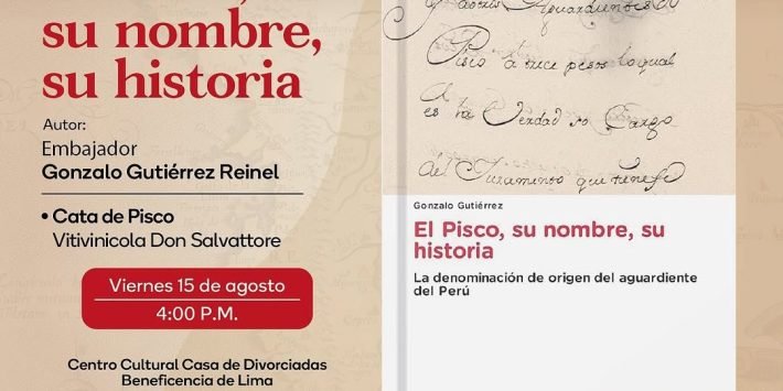 EL PISCO, SU NOMBRE, SU HISTORIA