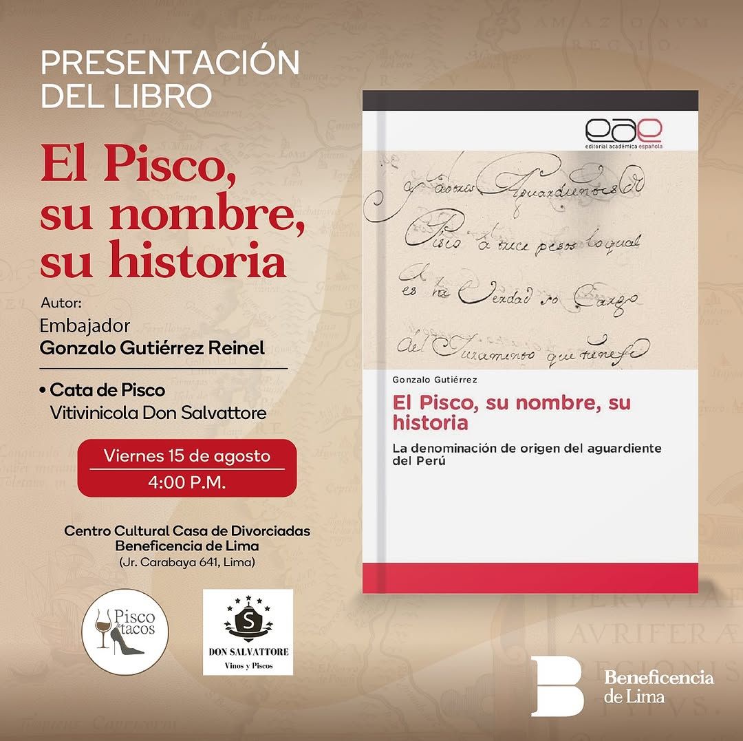 EL PISCO, SU NOMBRE, SU HISTORIA