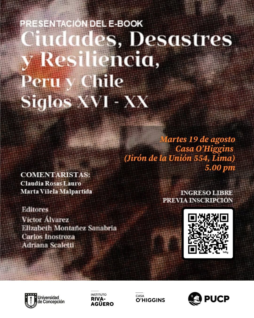 CIUDADES, DESASTRES Y RESILIENCIA