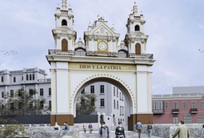 EL ARCO DEL PUENTE DE LIMA