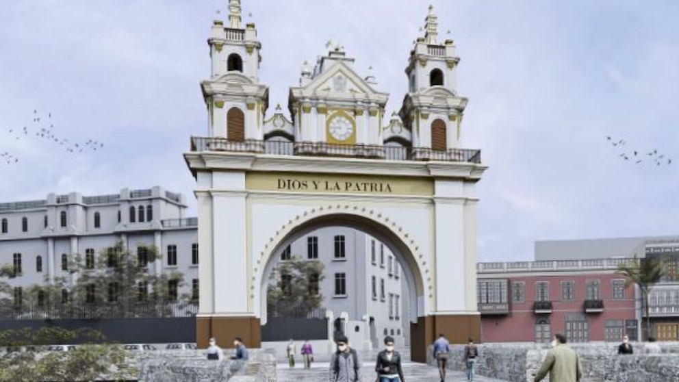 EL ARCO DEL PUENTE DE LIMA