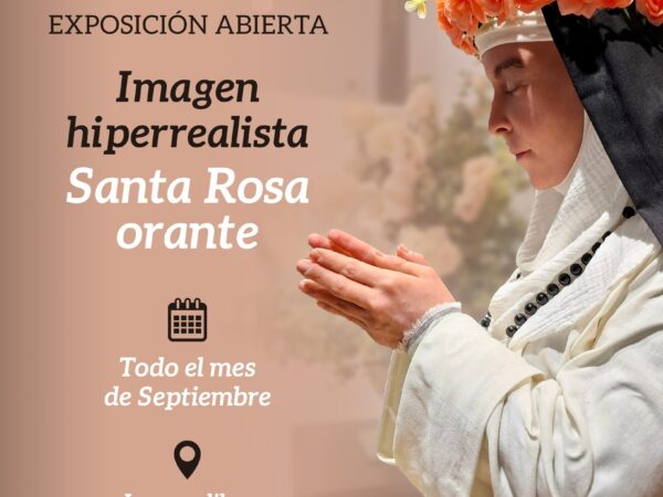 IMAGEN HIPERREALISTA DE SANTA ROSA ORANTE