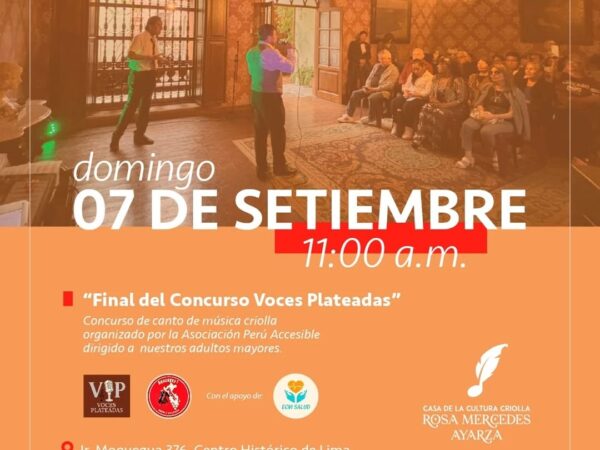 FINAL DEL CONCURSO VOCES PLATEADAS