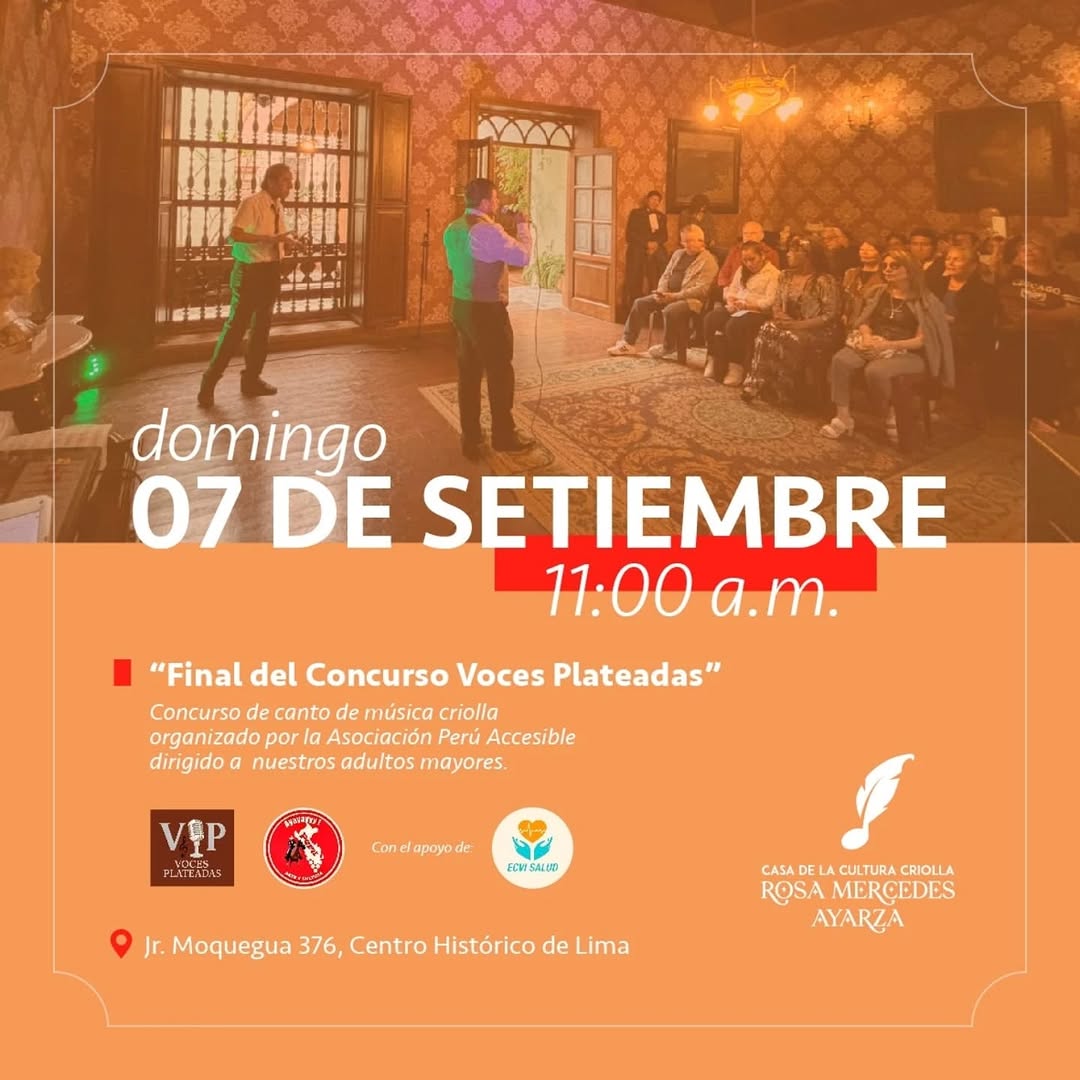 FINAL DEL CONCURSO VOCES PLATEADAS