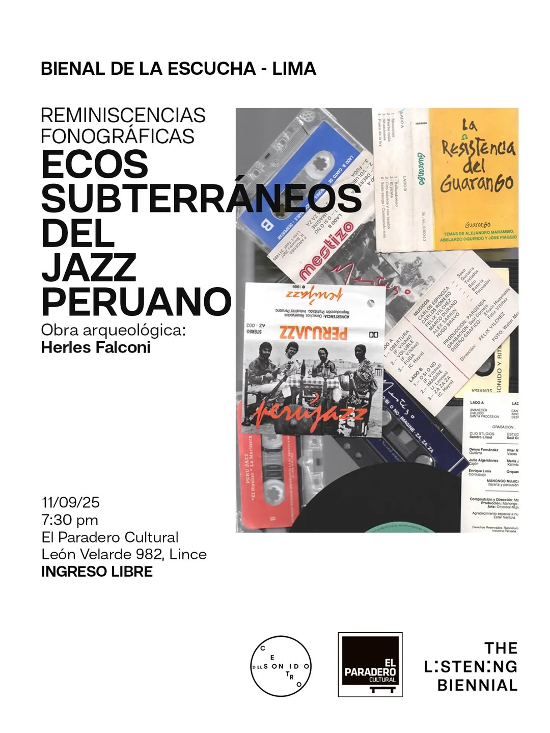 REMINISENCIAS FONOGÁFICAS: «ECOS SUBTERRÁNEOS DEL JAZZ PERUANO»
