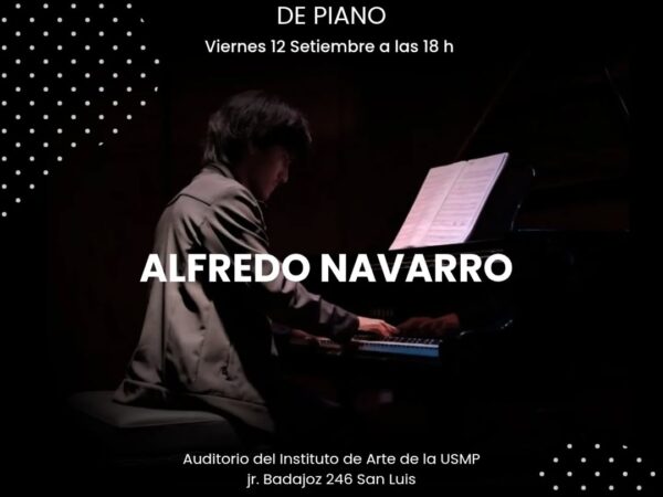 PIANO DE ALFREDO NAVARRO