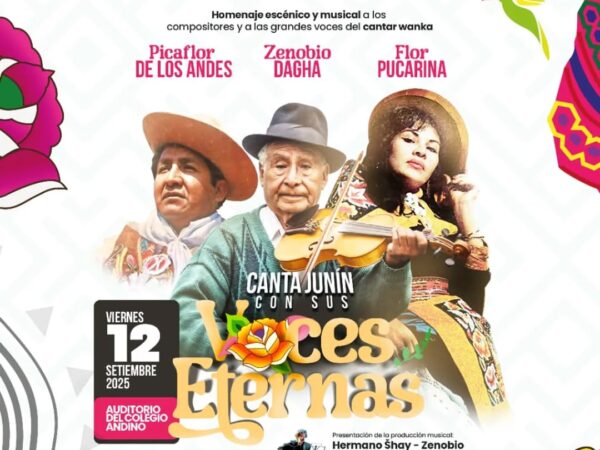 CANTA JUNÍN CON SUS VOCES ETERNAS