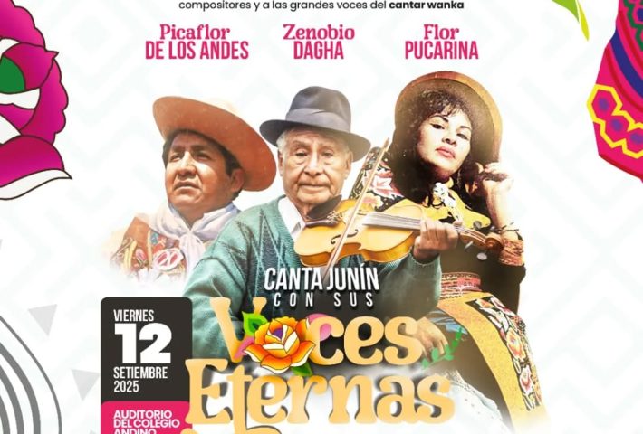 CANTA JUNÍN CON SUS VOCES ETERNAS