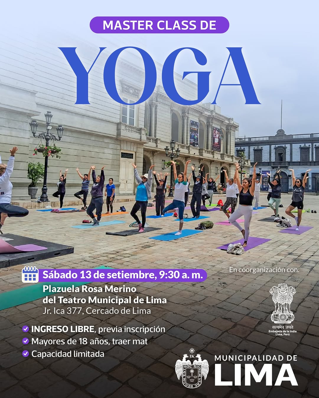MASTER CLASS DE YOGA