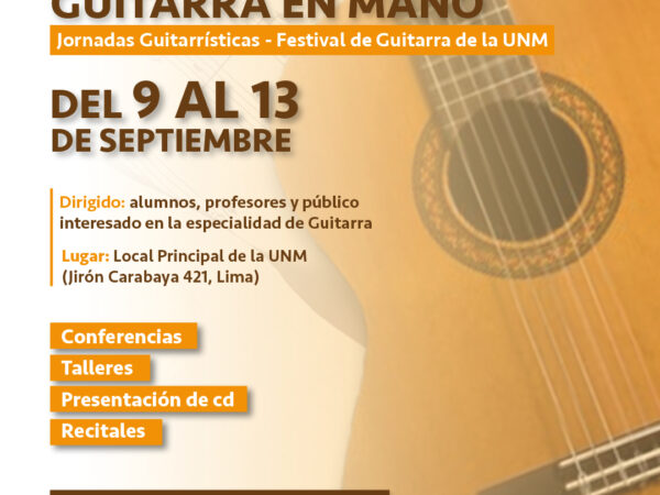 GUITARRA EN MANO: GRAN RECITAL