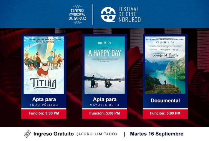 PRIMER FESTIVAL DE CINE NORUEGO