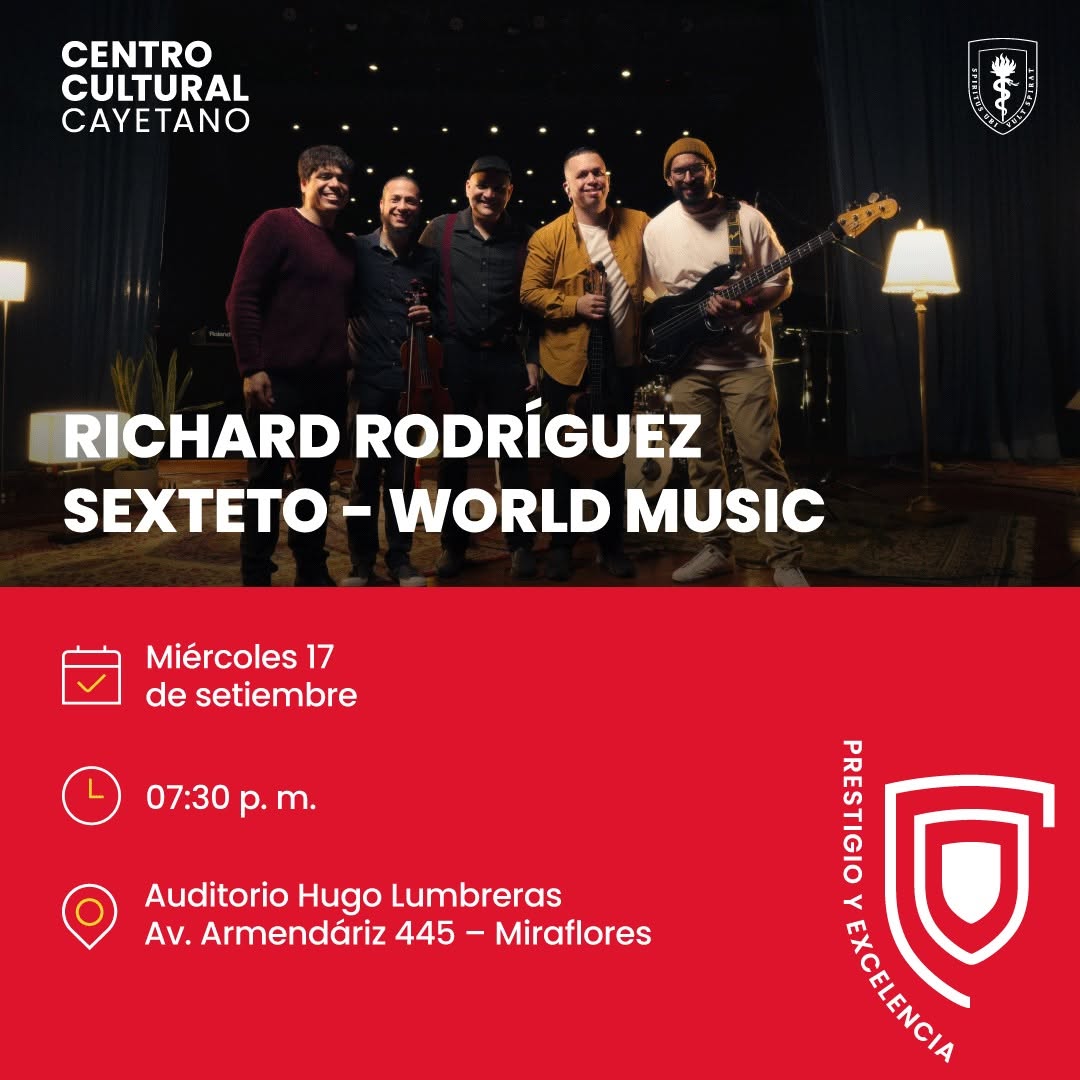 RICHARD RODRÍGUEZ SEXTETO – WORLD MUSIC