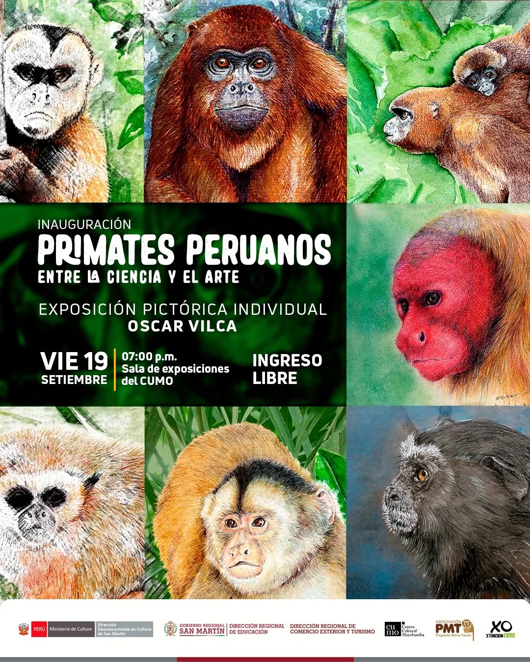 PRIMATES PERUANOS ENTRE CIENCIA Y ARTE