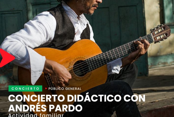 CONCIERTO DIDÁCTICO CON ANDRÉS PARDO