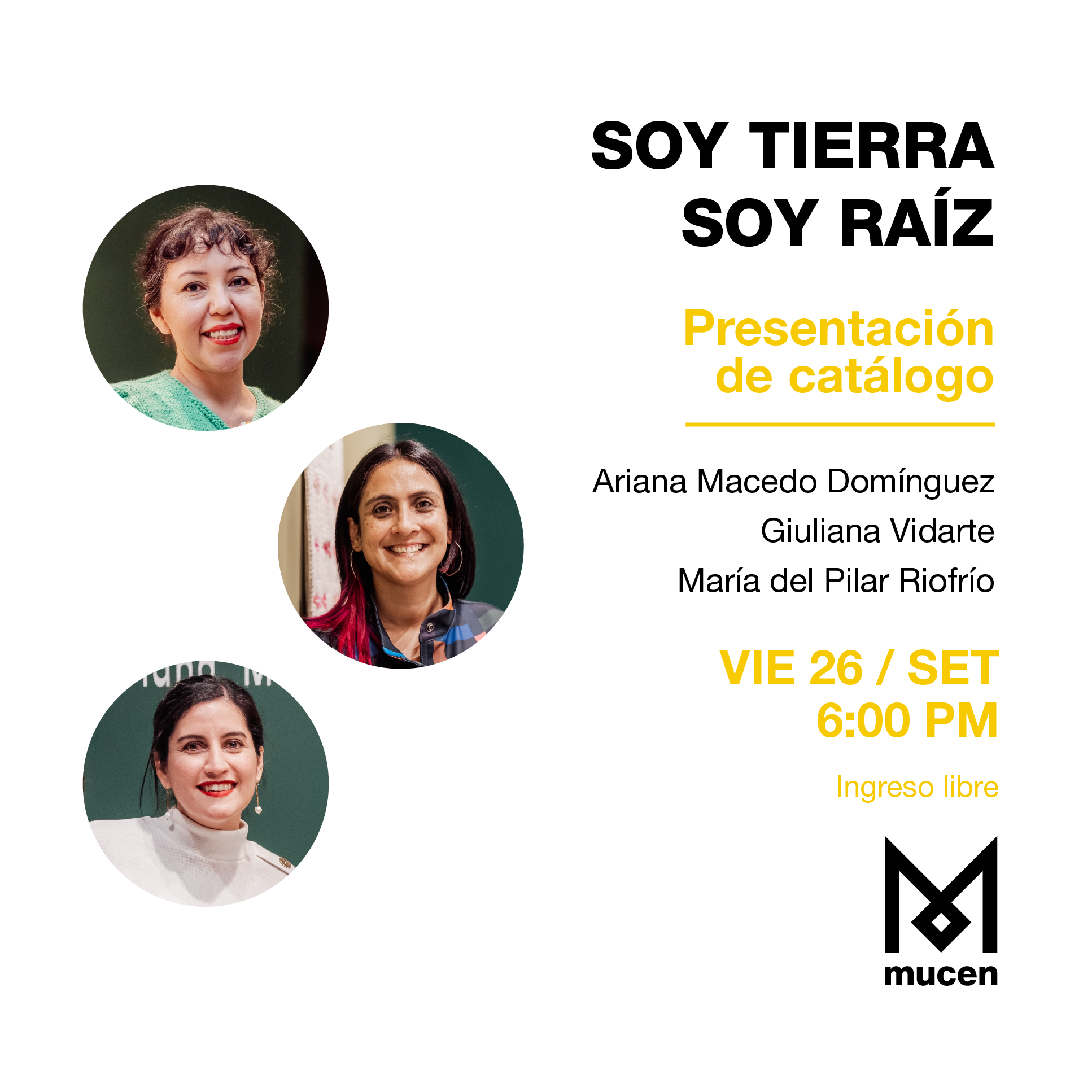 SOY TIERRA, SOY RAÍZ