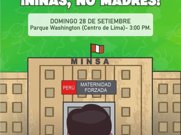 ¡NIÑAS, NO MADRES!