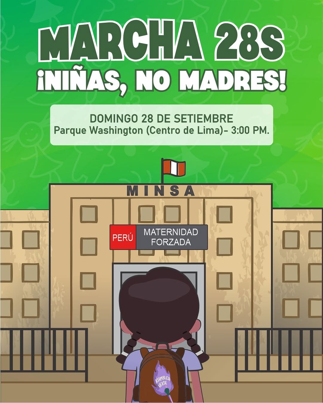 ¡NIÑAS, NO MADRES!