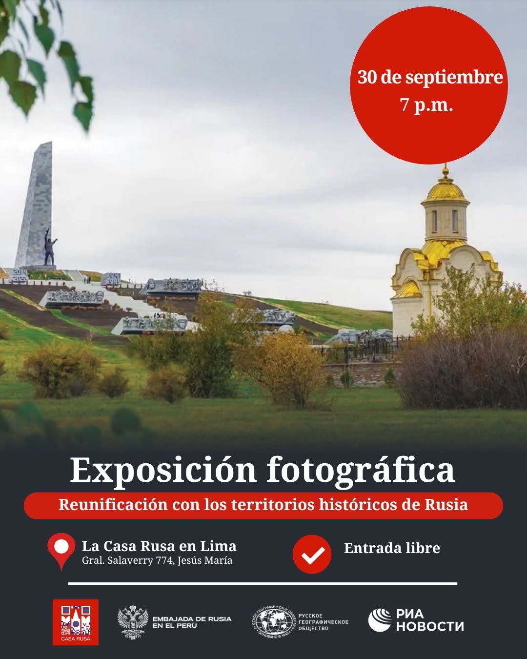 REUNIFICACIÓN CON LOS TERRITORIOS HISTÓRICOS DE RUSIA